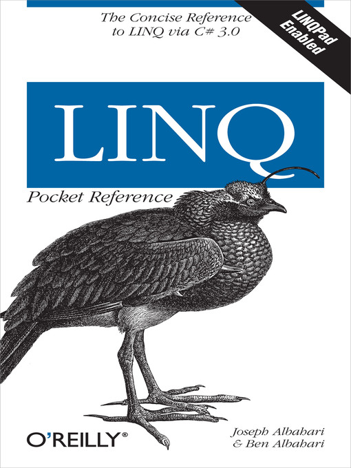 Title details for LINQ Pocket Reference by Joseph Albahari - Available